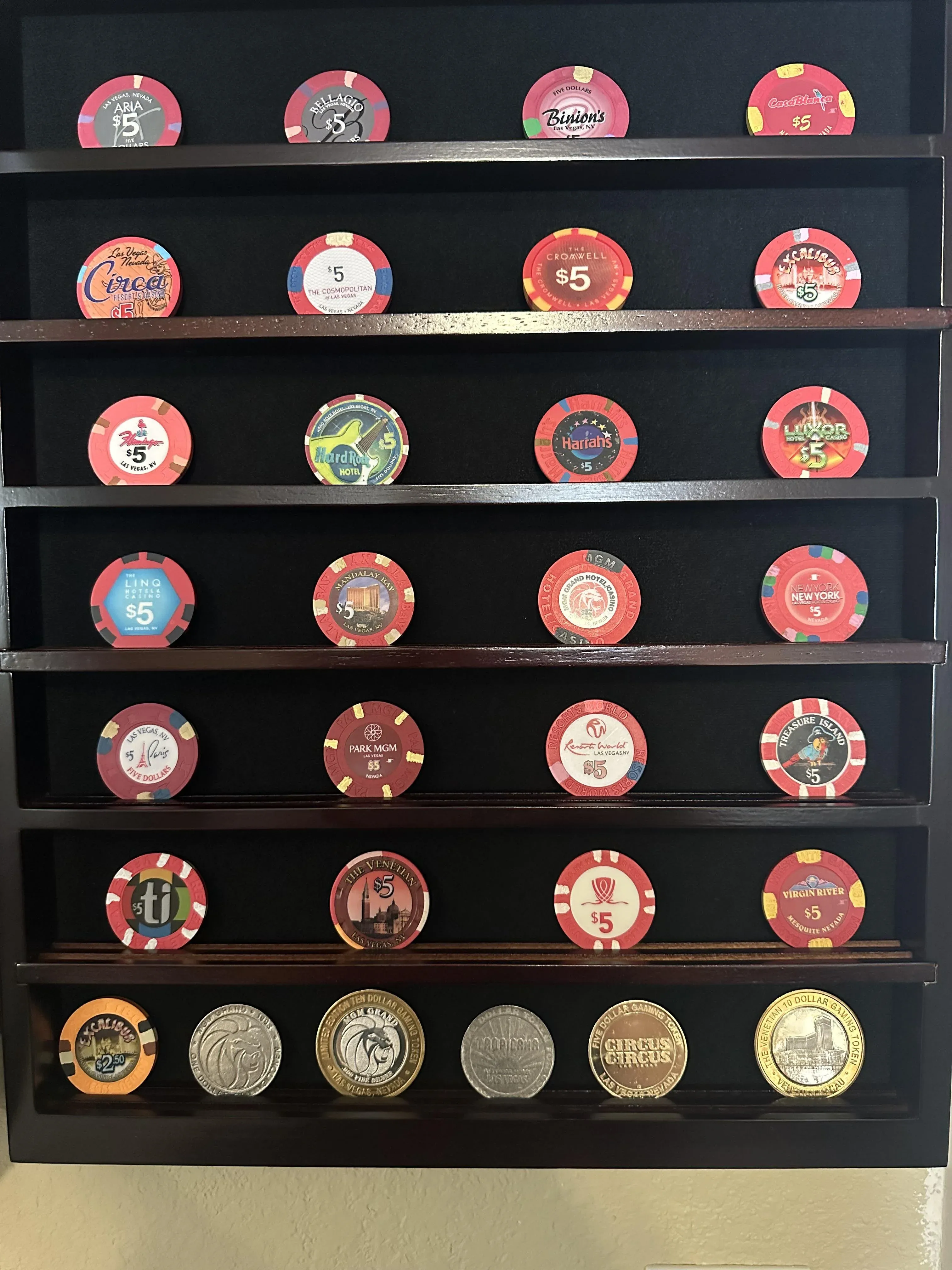 Variedad de juegos de casino